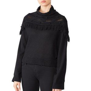 Rachel Zoe Andie Fringed Sweater